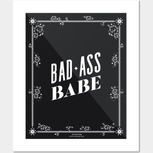 Bad Ass Babe Posters and Art